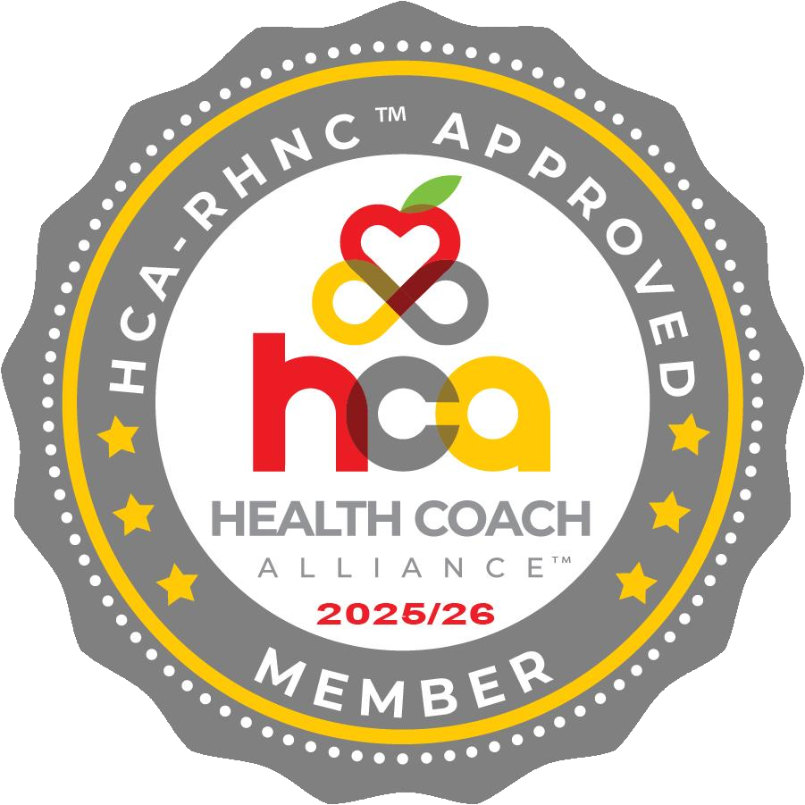 HCA-RHNC™ Approved Member - Health Coach Alliance™ 2025/26
